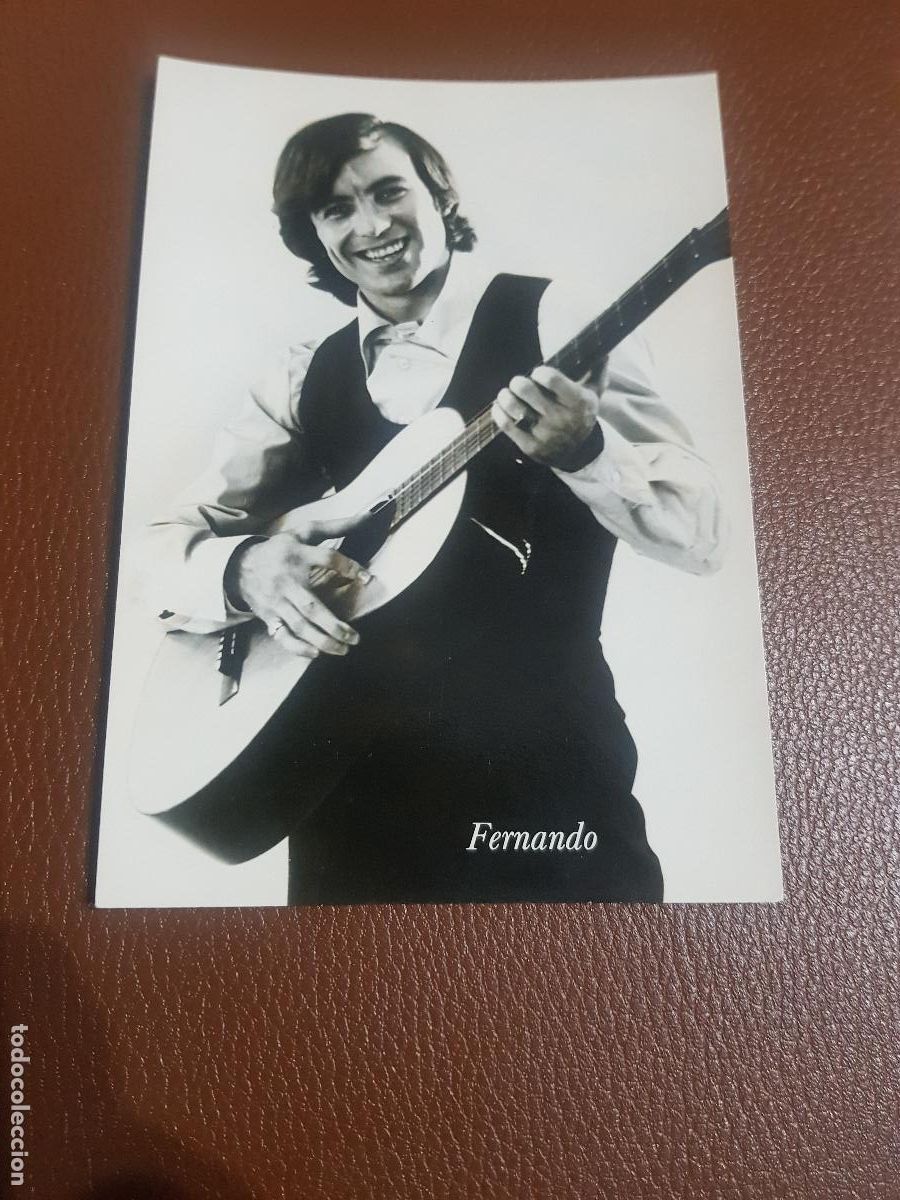 Fotos de Cantantes: FERNANDO NADAL (CASTELLON DE LA PLANA)-POSTAL DE COLECCION