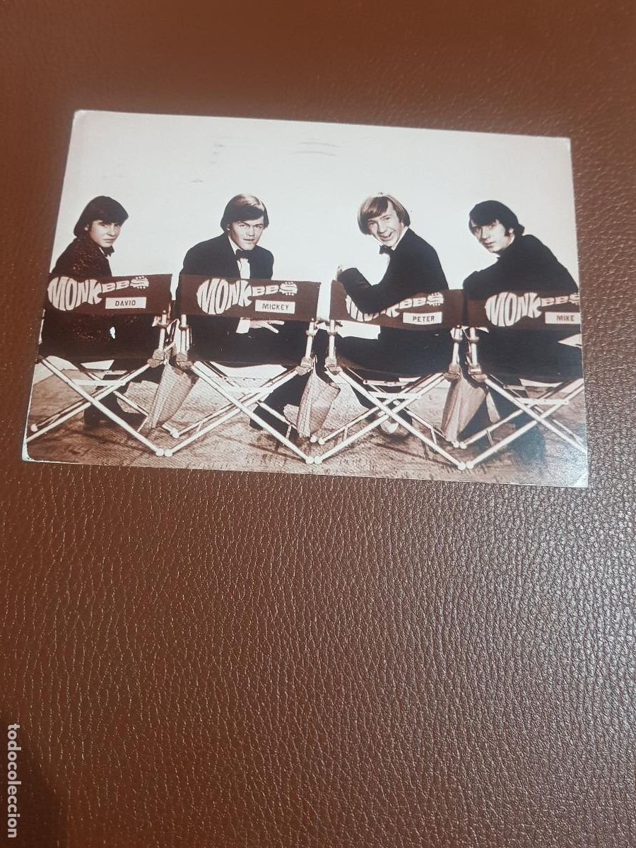 Fotos de Cantantes: THE MONKEES-POSTAL DE COLECCION