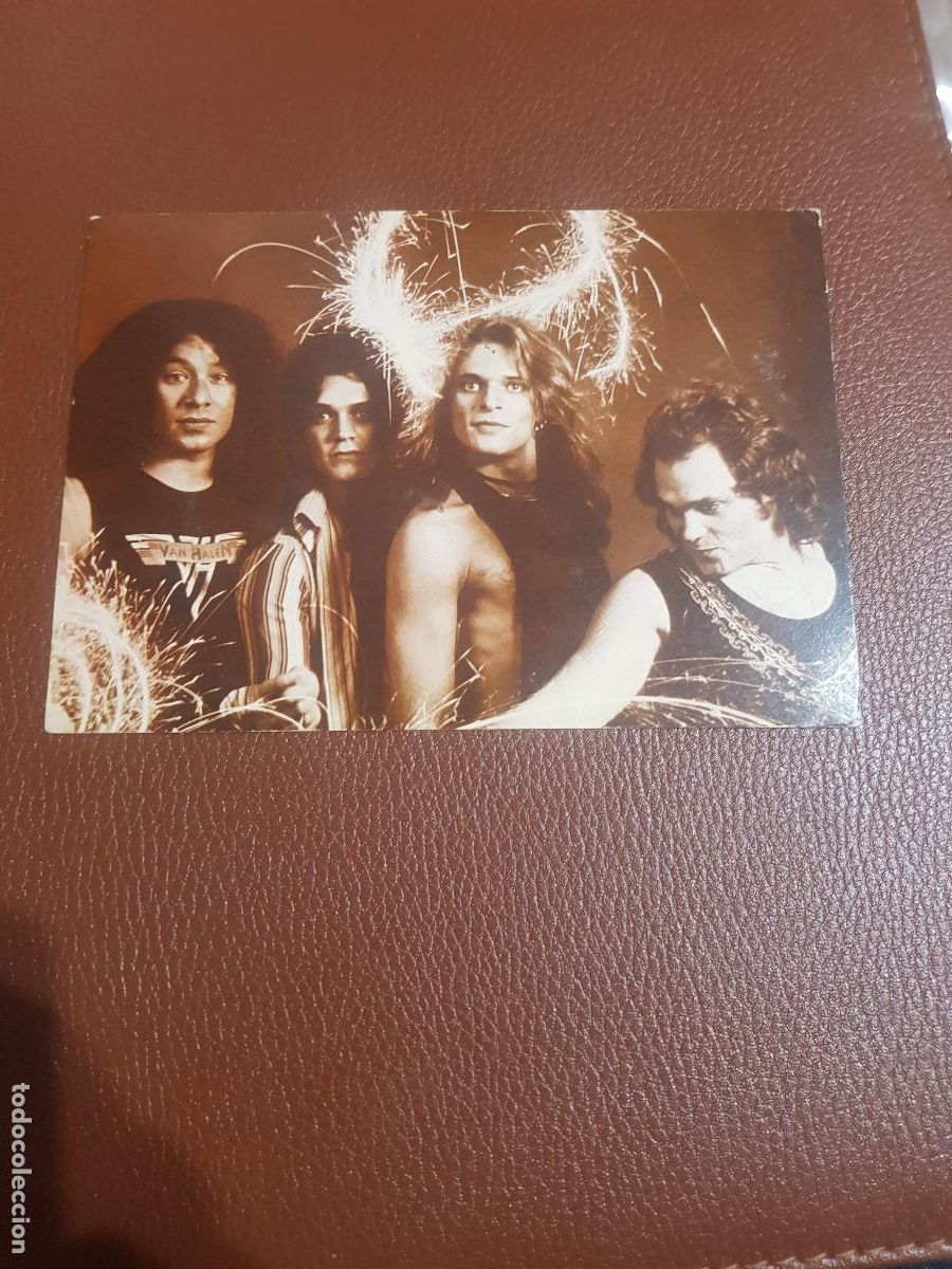Fotos de Cantantes: VAN HALEN-POSTAL DE COLECCION