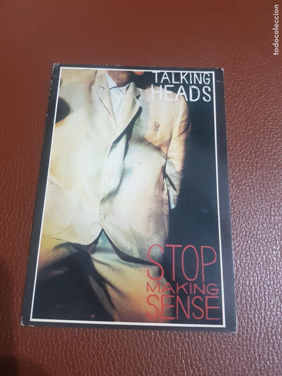 Fotos de Cantantes: TALKING HEADS-POSTAL DE COLECCION