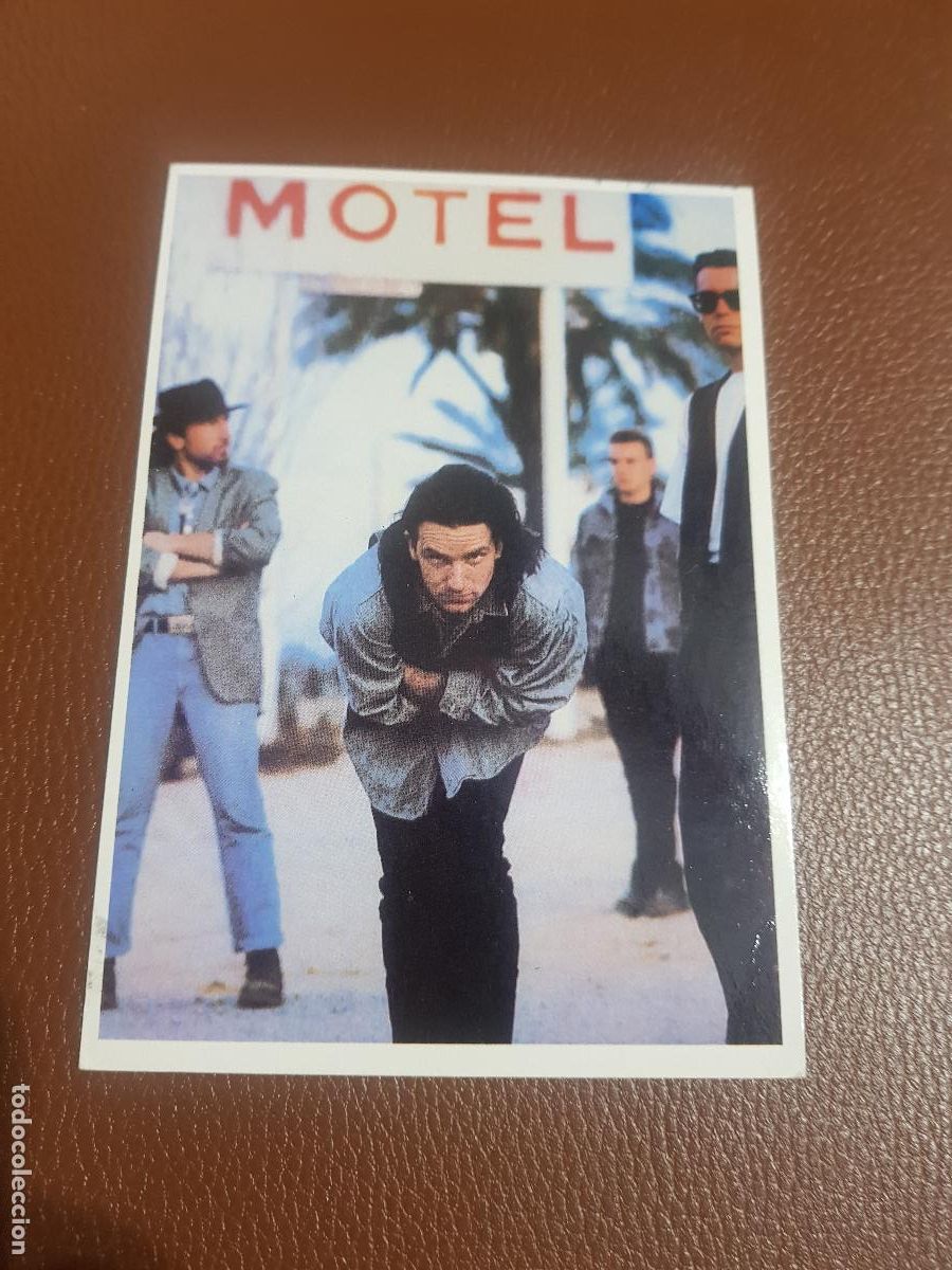 Fotos de Cantantes: U2-MOTEL-POSTAL DE COLECCION