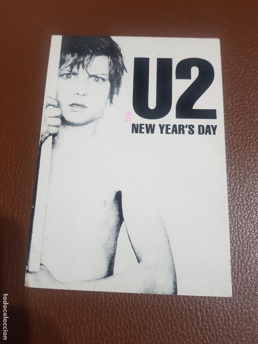 Fotos de Cantantes: U2-NEW YEARD DAY-POSTAL DE COLECCION