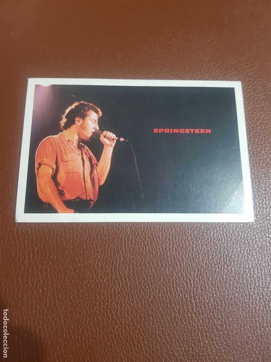 Fotos de Cantantes: SPRINGSTEEN-POSTAL DE COLECCION