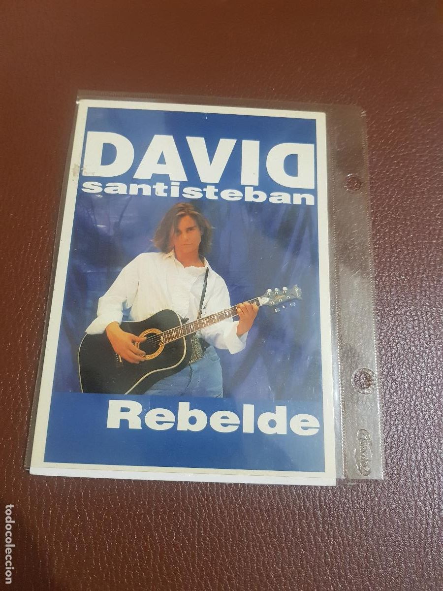 Fotos de Cantantes: DAVID SANTIESTEBAN-POSTAL DE COLECCION