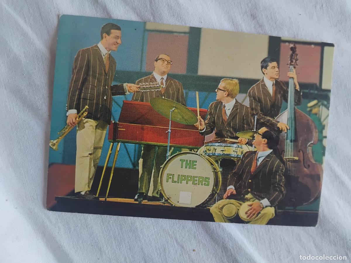 Fotos de Cantantes: THE FLIPPERS POSTAL PUBLICITARIA SIN CIRCULAR DEL GRUPO