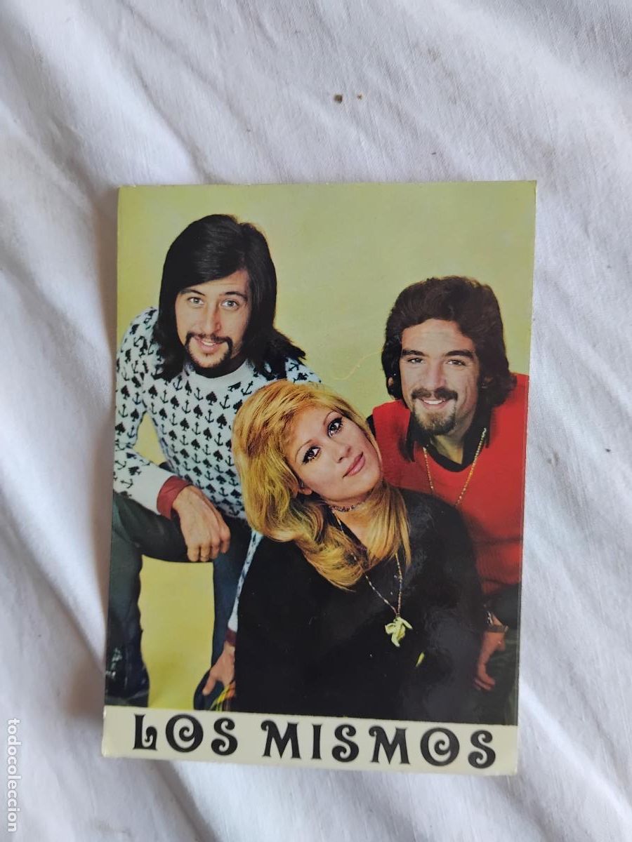 Fotos de Cantantes: LOS MISMOS. POSTAL PROMOCIONAL DISCOS BELTER.