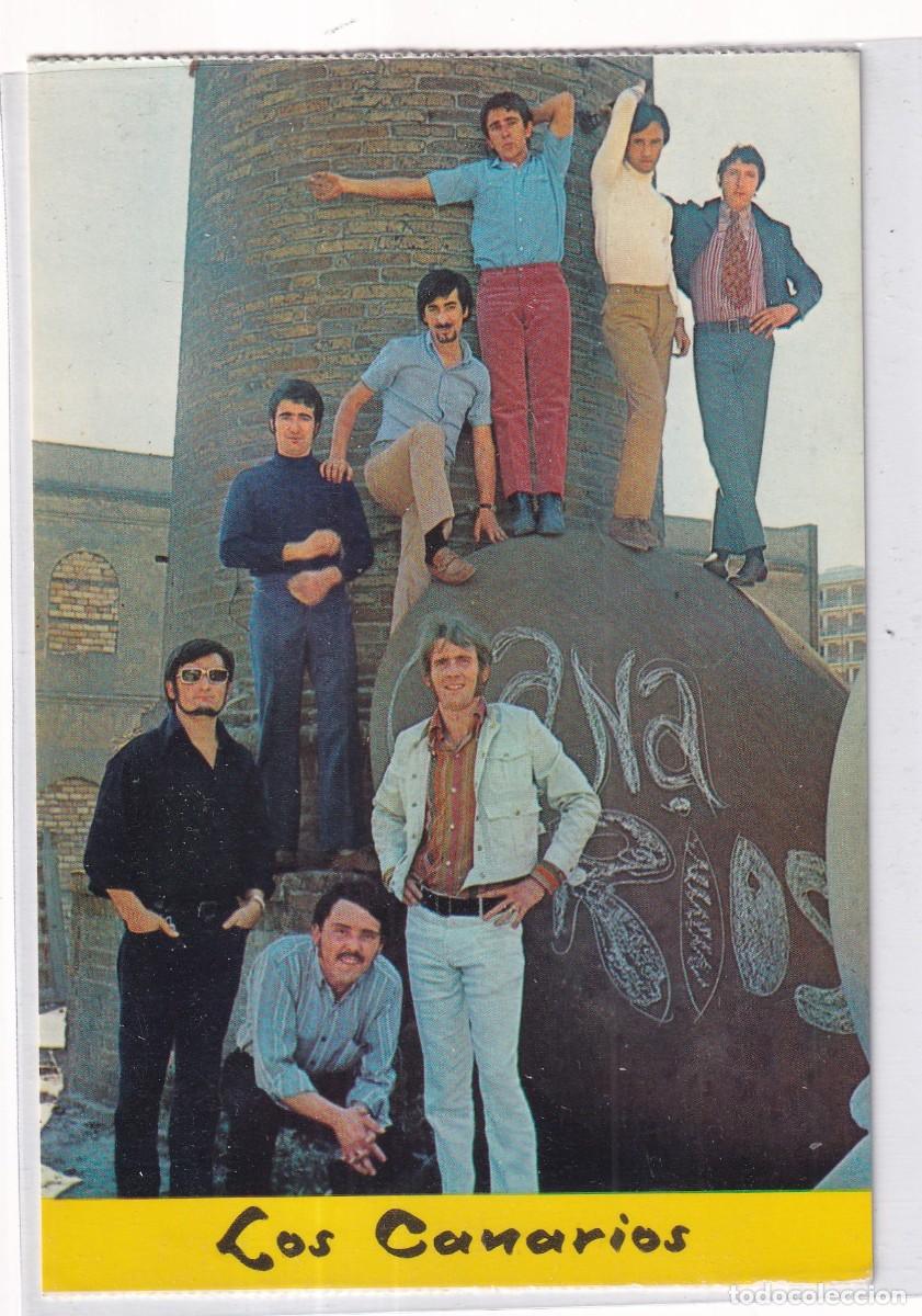 Fotos de Cantantes: LOS CANARIOS. POSTAL SIN CIRCULAR ED. BERGAS. FOTO: MERIDIANO.
