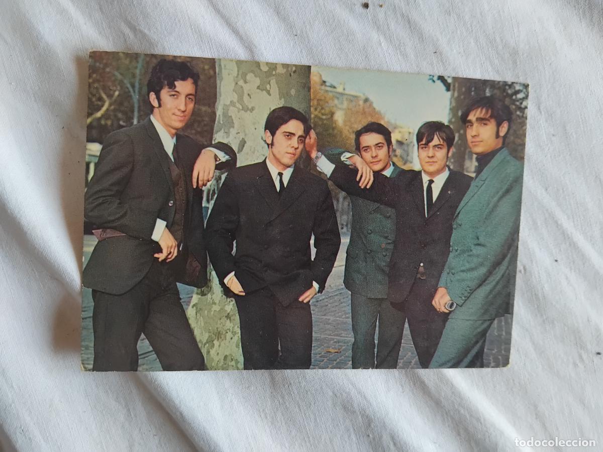 Fotos de Cantantes: LOS SALVAJES POSTAL PROMOCIONAL.