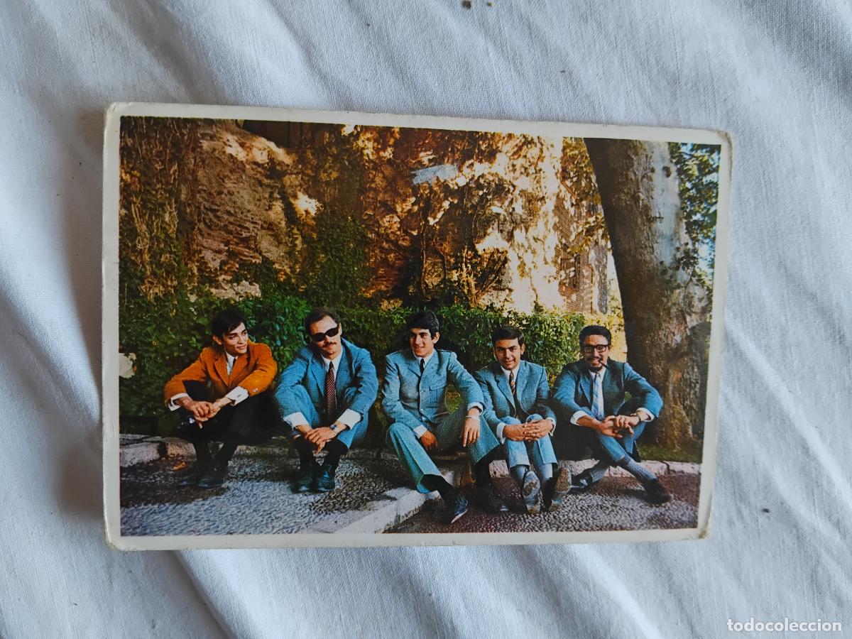 Fotos de Cantantes: LOS RELAMPAGOS POSTAL PUBLICITARIA.