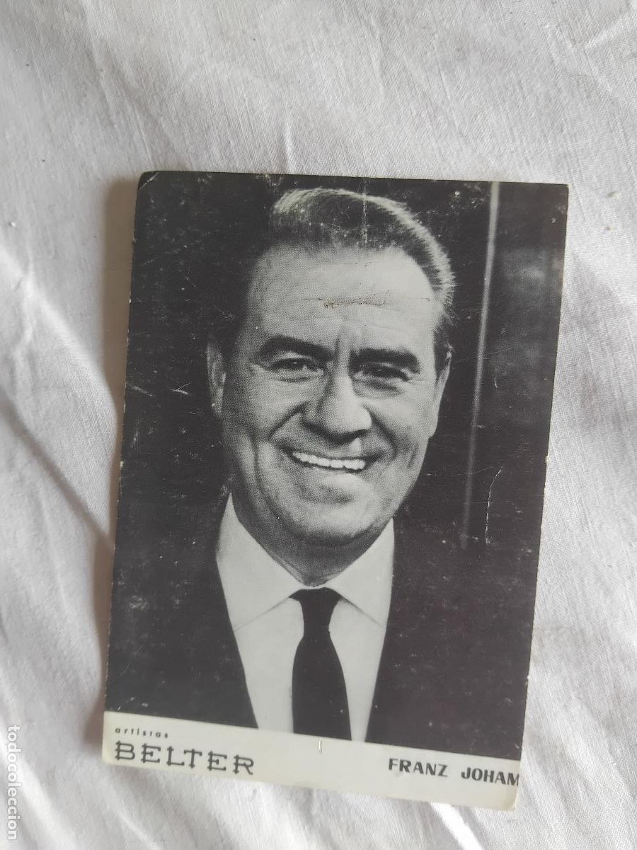 Fotos de Cantantes: FOTO DE FRANZ JOHAM ARTISTAS BELTER