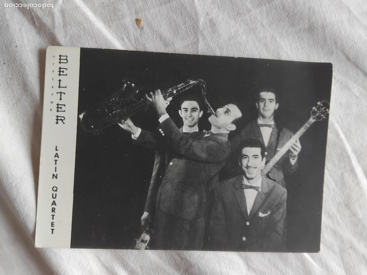 Fotos de Cantantes: LATIN QUARTET FOTO PUBLICITARIA DISCOS BELTER.