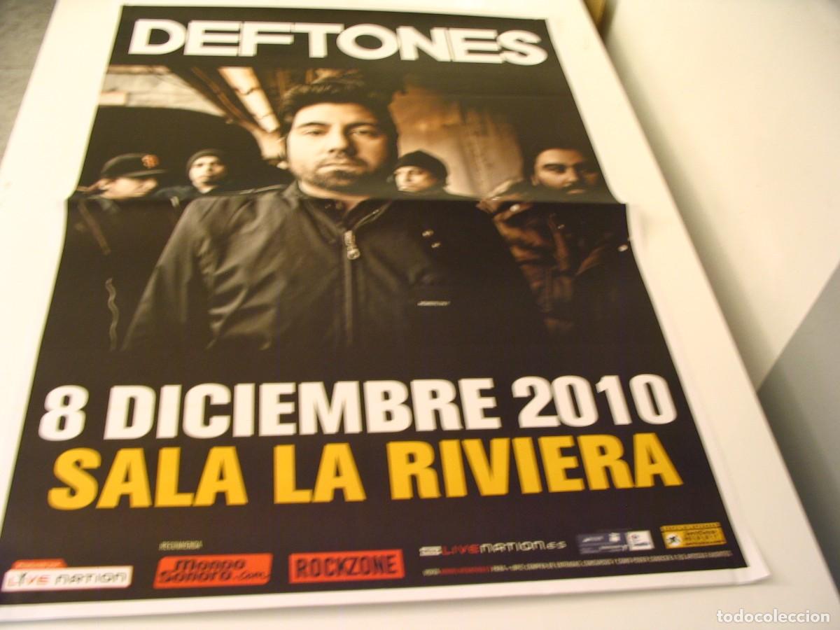 Fotos de Cantantes: DEFTONES CARTEL ORIGINAL 2010 Madrid TOUR 100x70 26 B