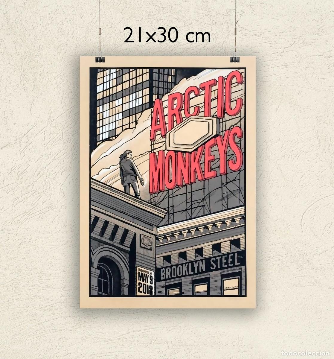 Fotos de Cantantes: Reproducci&oacute;n P&oacute;ster Artic Monkeys Brooklyn Steel - Tama&ntilde;o 21x30 cm