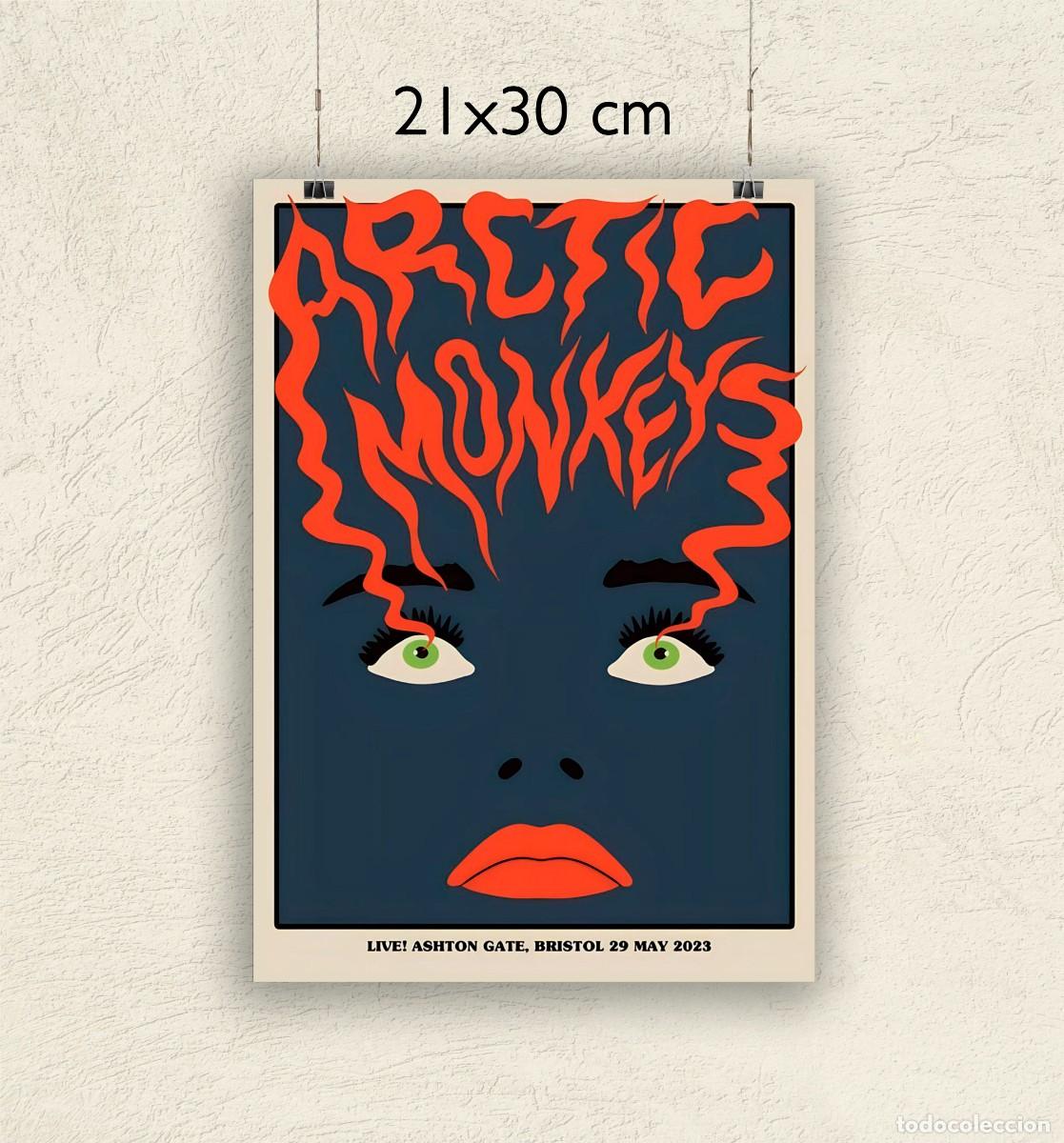 Fotos de Cantantes: Reproducci&oacute;n P&oacute;ster Artic monkeys Live Bristol - Tama&ntilde;o 21x30 cm