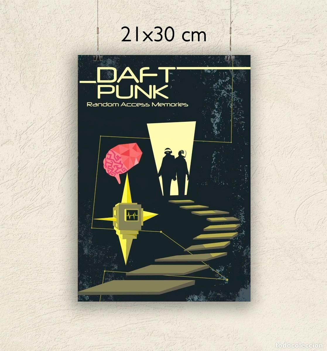 Fotos de Cantantes: Reproducci&oacute;n P&oacute;ster Daft Punk - Random Access Memories - Tama&ntilde;o 21x30 cm