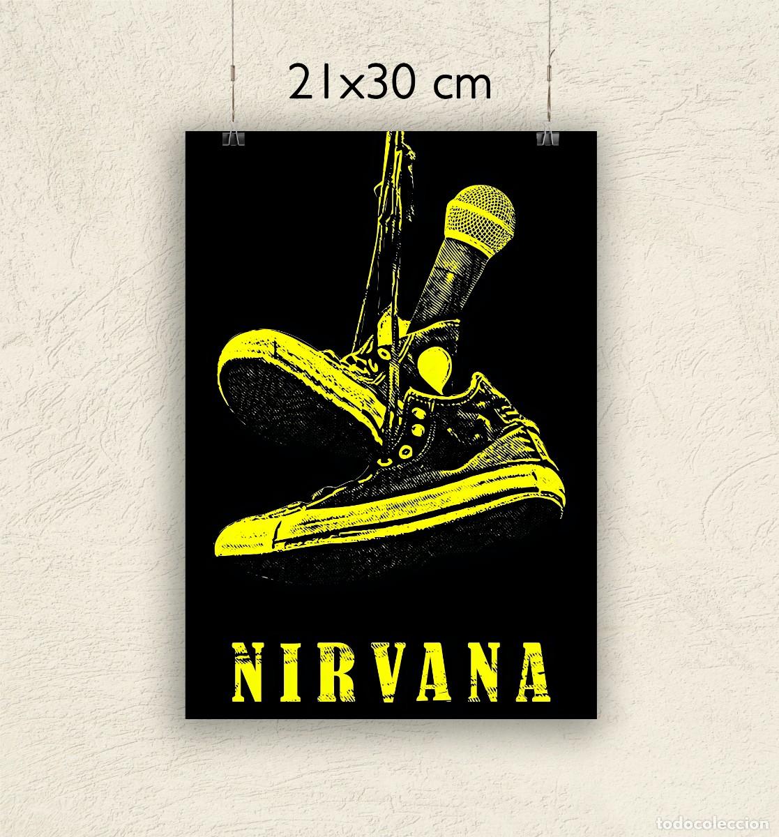 Fotos de Cantantes: Reproducci&oacute;n P&oacute;ster NIrvana - Mother Cover Show - Tama&ntilde;o 21x30 cm