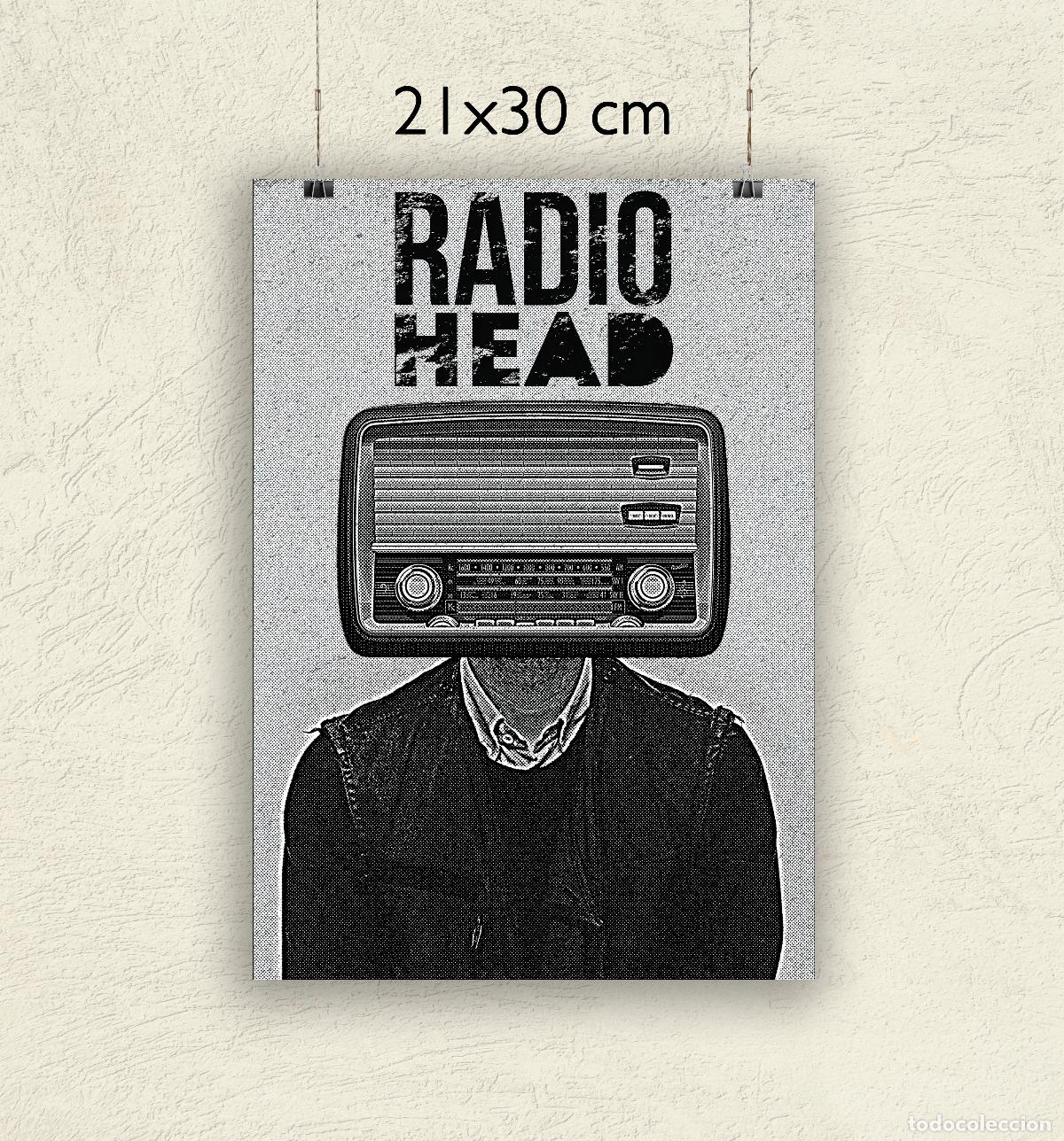 Fotos de Cantantes: Reproducci&oacute;n P&oacute;ster Radiohead - Tama&ntilde;o 21x30 cm