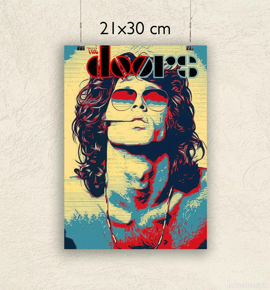 Fotos de Cantantes: Reproducci&oacute;n P&oacute;ster The Doors - Tama&ntilde;o 21x30 cm