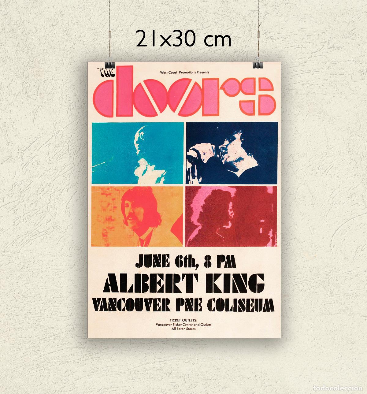 Fotos de Cantantes: Reproducci&oacute;n P&oacute;ster The Doors - Vancouver - Tama&ntilde;o 21x30 cm