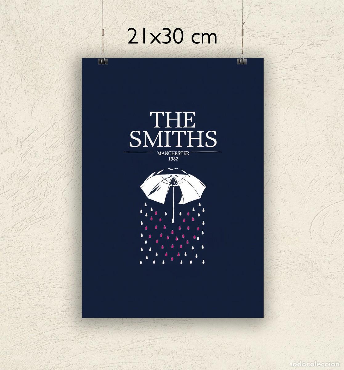Fotos de Cantantes: Reproducci&oacute;n P&oacute;ster The Smiths - Manchester 1982 - Tama&ntilde;o 21x30 cm