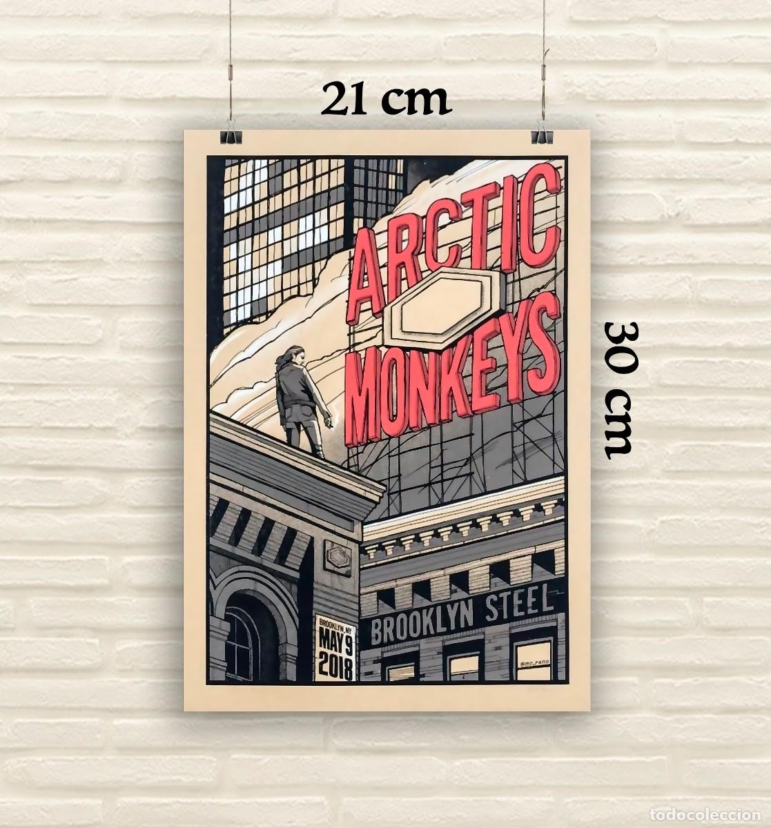 Fotos de Cantantes: Reproducci&oacute;n P&oacute;ster Artic Monkeys Brooklyn Steel - Tama&ntilde;o 21x30 cm