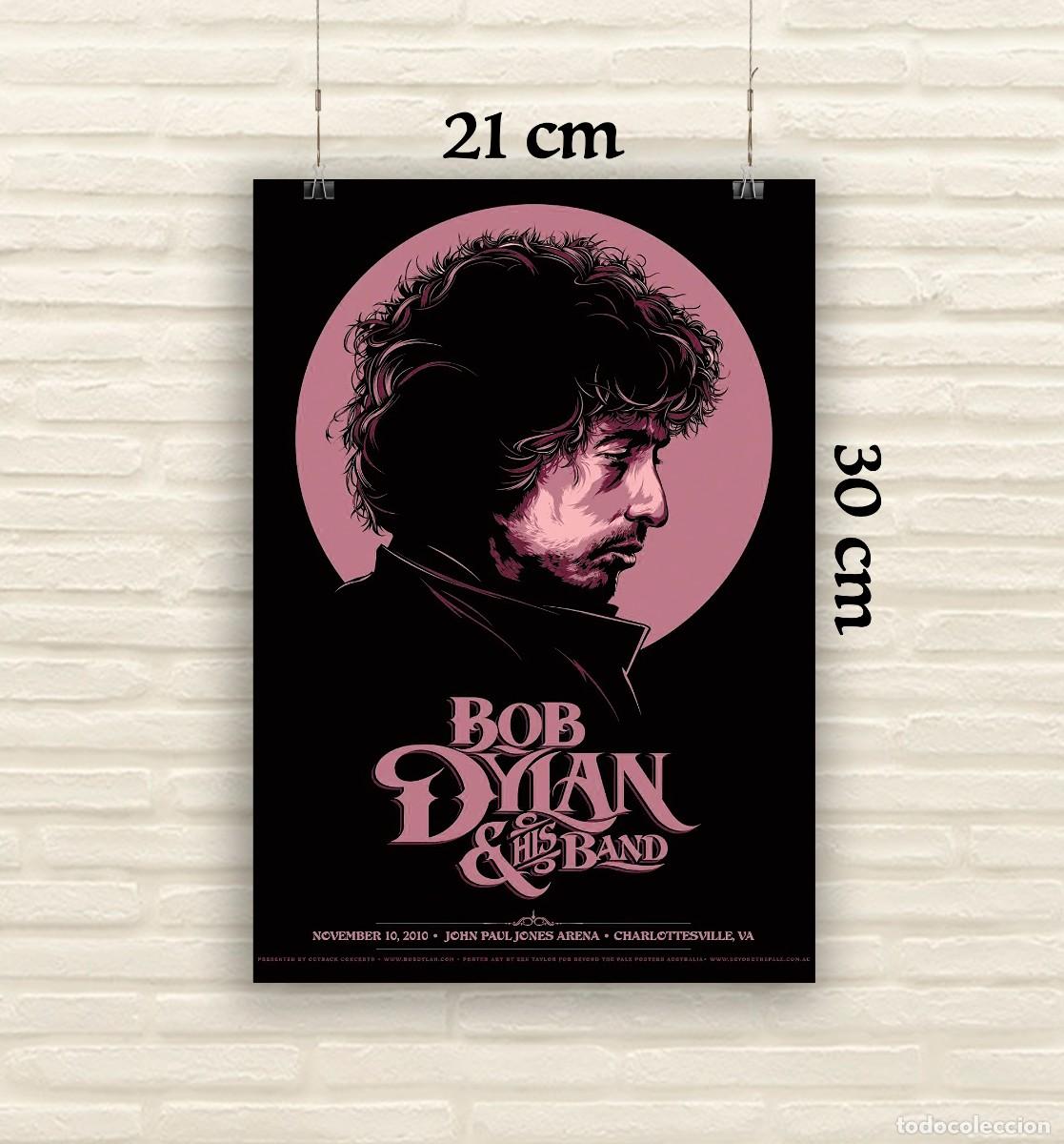 Fotos de Cantantes: Bob Dylan & his Band - Reproducci&oacute;n P&oacute;ster - Tama&ntilde;o 21x30 cm