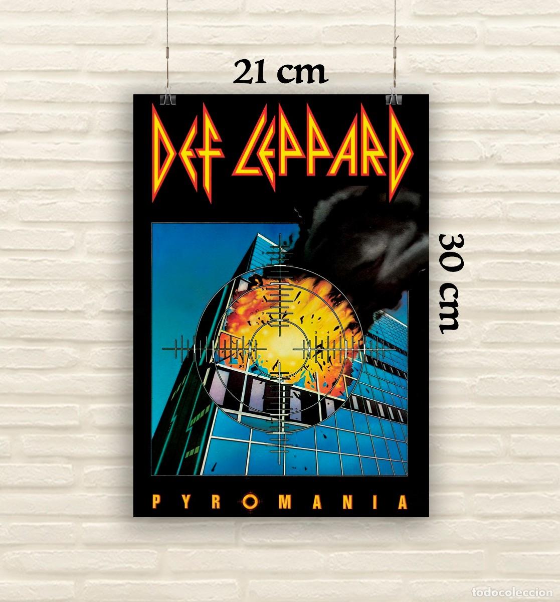 Fotos de Cantantes: Def Leppard - Pyromania - Reproducci&oacute;n P&oacute;ster - Tama&ntilde;o 21x30 cm