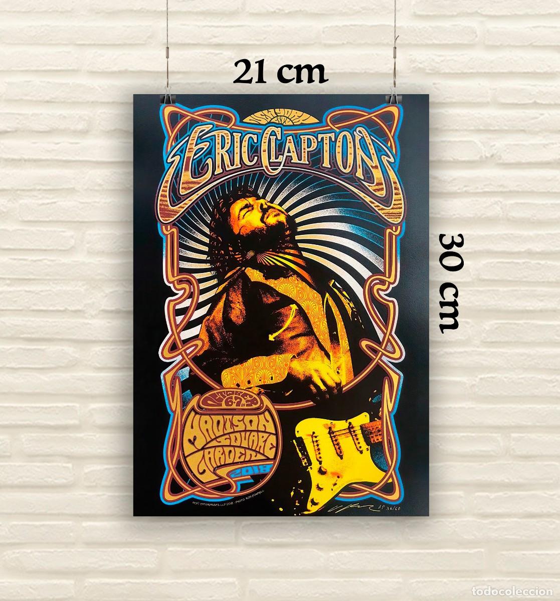 Fotos de Cantantes: Eric Clapton - Reproducci&oacute;n P&oacute;ster - Tama&ntilde;o 21x30 cm