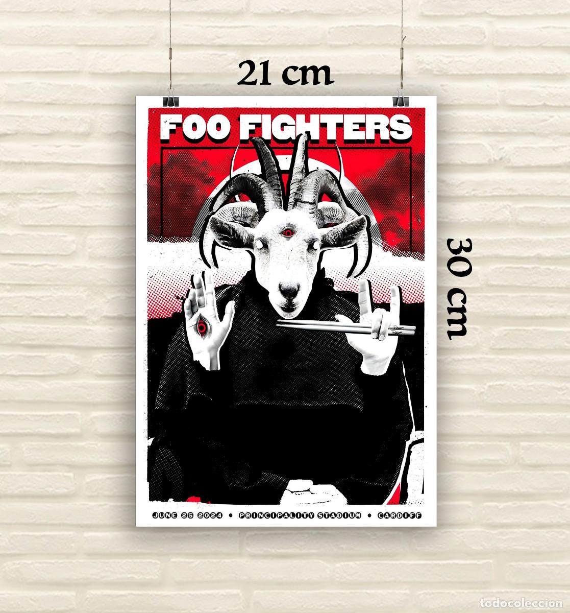 Fotos de Cantantes: Foo Fighters - Principality Stadium - Cardiff - Reproducci&oacute;n P&oacute;ster - Tama&ntilde;o 21x30 cm