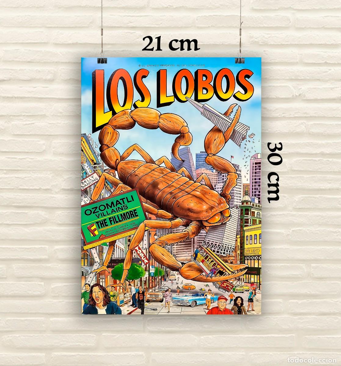 Fotos de Cantantes: Los Lobos - The Fillmore - Reproducci&oacute;n P&oacute;ster - Tama&ntilde;o 21x30 cm