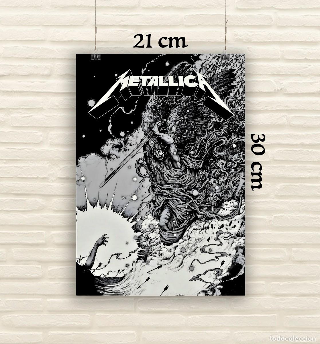 Fotos de Cantantes: Metallica - Reproducci&oacute;n P&oacute;ster - Tama&ntilde;o 21x30 cm