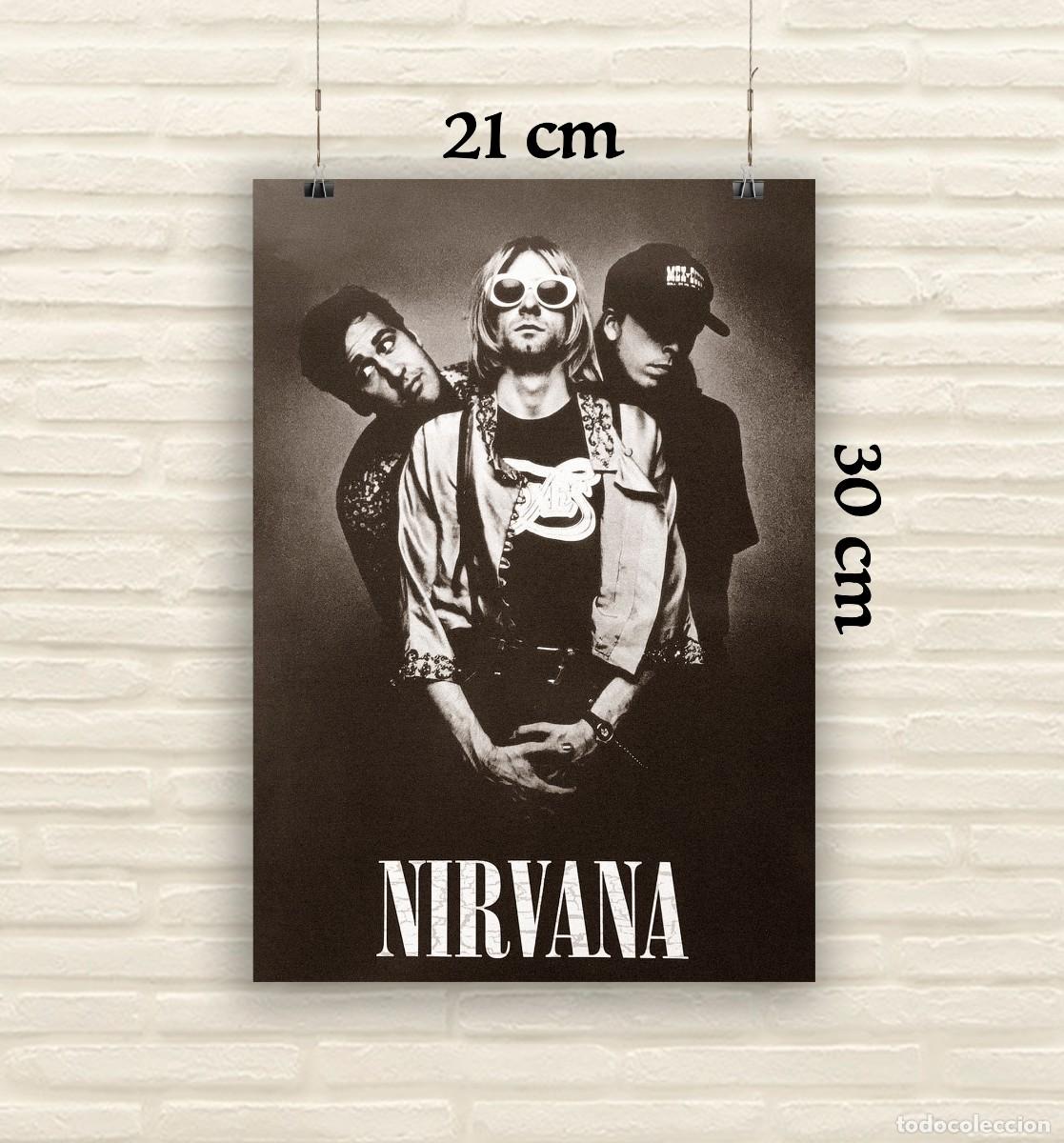 Fotos de Cantantes: NIrvana - Kurt Cobain - Reproducci&oacute;n P&oacute;ster - Tama&ntilde;o 21x30 cm