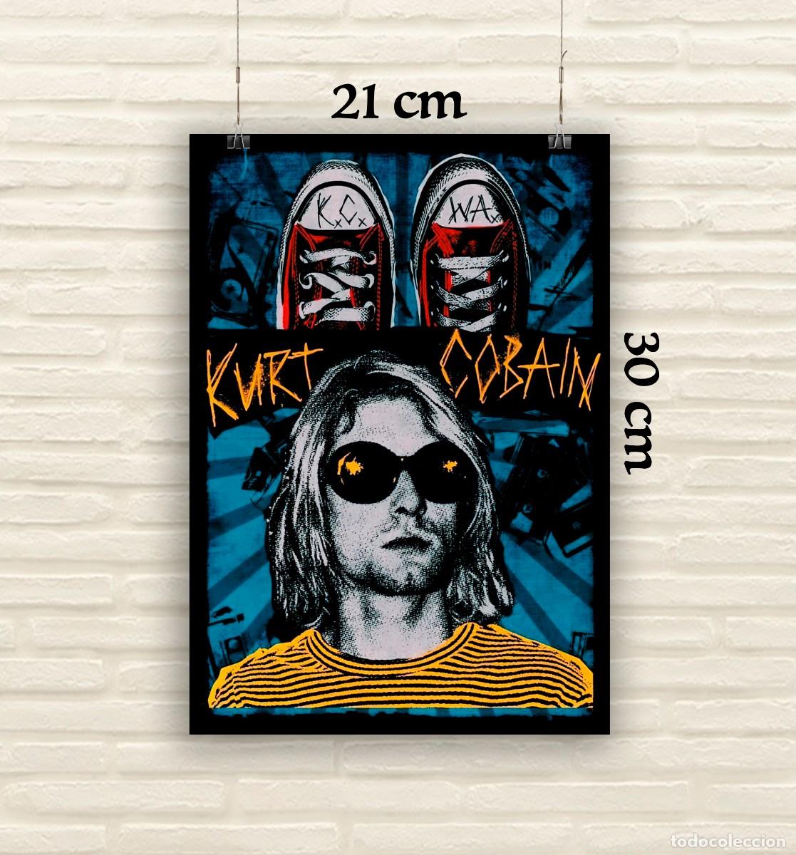 Fotos de Cantantes: NIrvana - Kurt Cobain - Reproducci&oacute;n P&oacute;ster - Tama&ntilde;o 21x30 cm