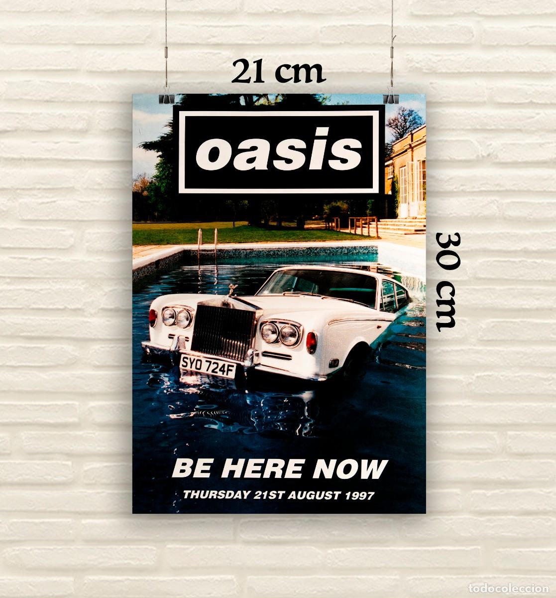 Fotos de Cantantes: Oasis - Be here Now - Reproducci&oacute;n P&oacute;ster - Tama&ntilde;o 21x30 cm