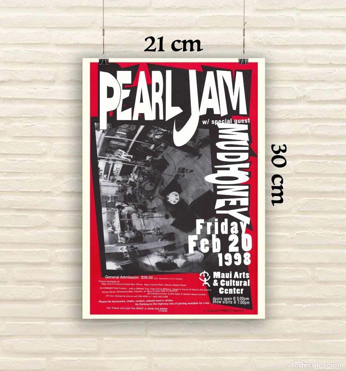 Fotos de Cantantes: Pearl Jam - Mudhoney - Reproducci&oacute;n P&oacute;ster - Tama&ntilde;o 21x30 cm