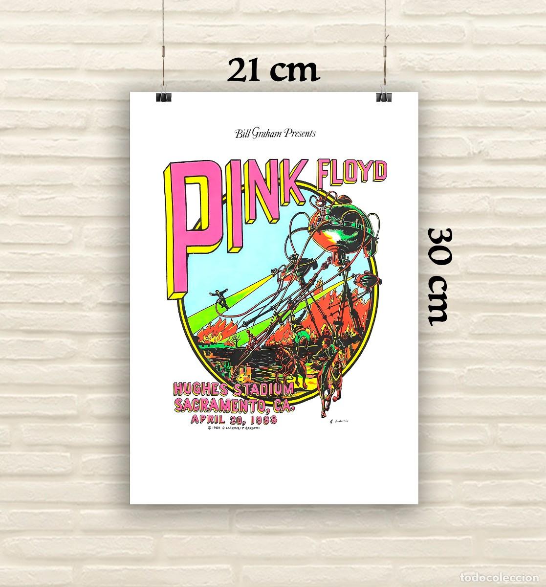 Fotos de Cantantes: Pink Floyd - Sacramento 1988 - Reproducci&oacute;n P&oacute;ster - Tama&ntilde;o 21x30 cm