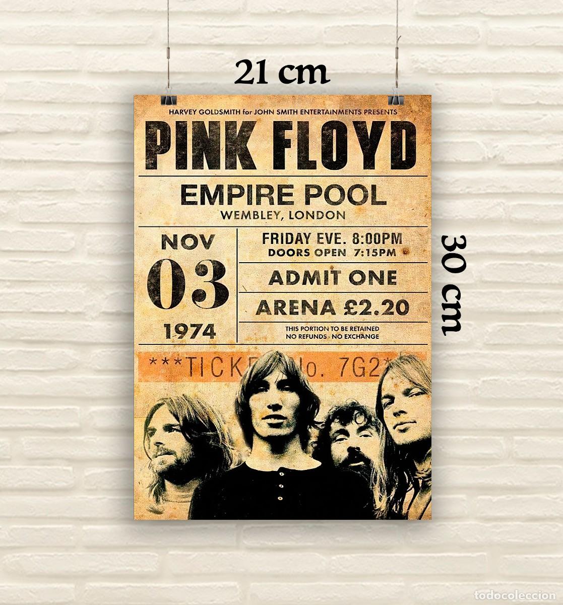Fotos de Cantantes: Pink Floyd - Empire Pool London - Reproducci&oacute;n P&oacute;ster - Tama&ntilde;o 21x30 cm