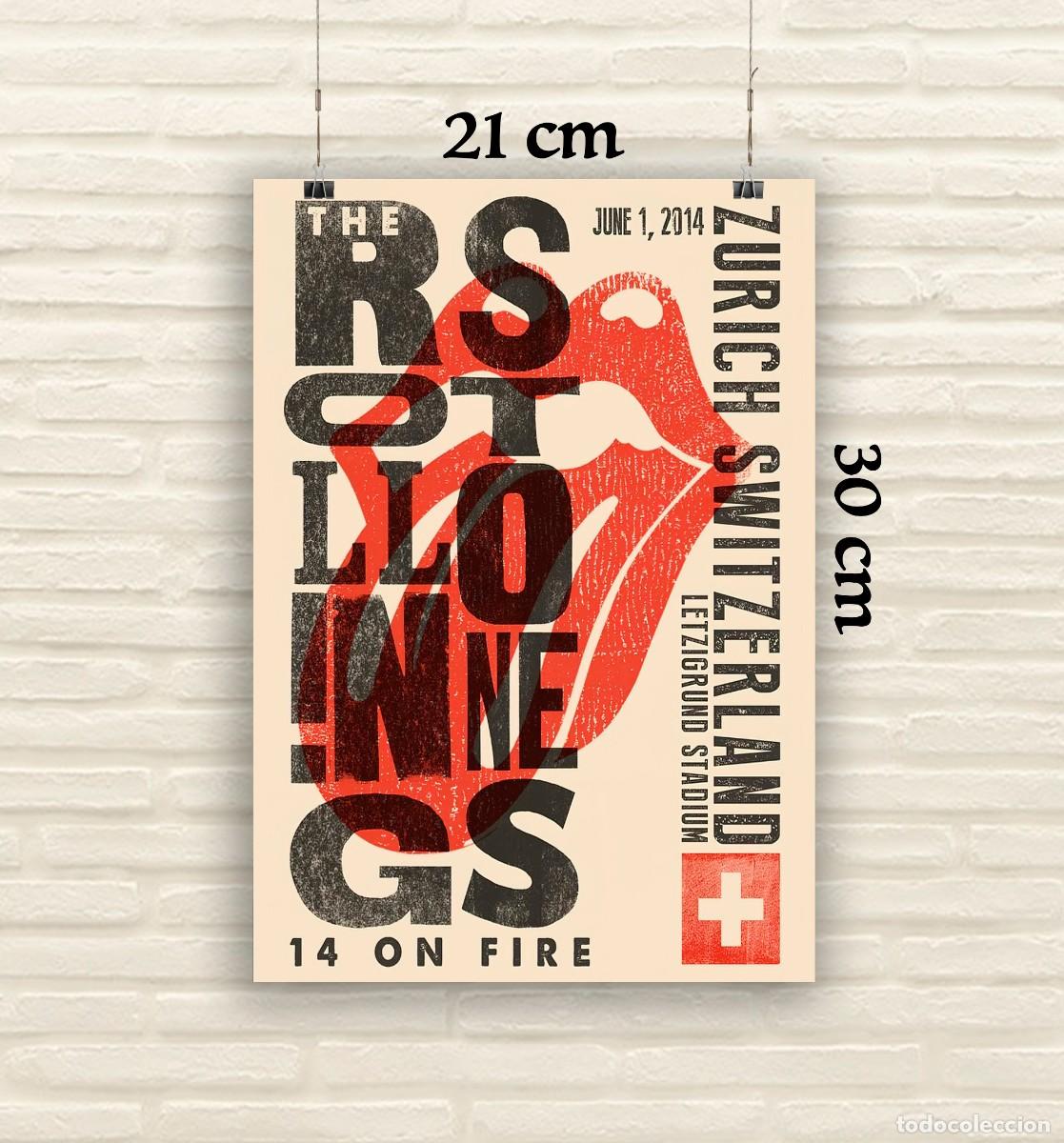 Fotos de Cantantes: The Rolling Stones - Zurich - Reproducci&oacute;n P&oacute;ster - Tama&ntilde;o 21x30 cm