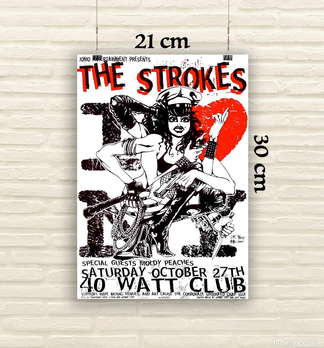 Fotos de Cantantes: The Strokes - 40 Watt Club - Reproducci&oacute;n P&oacute;ster - Tama&ntilde;o 21x30 cm