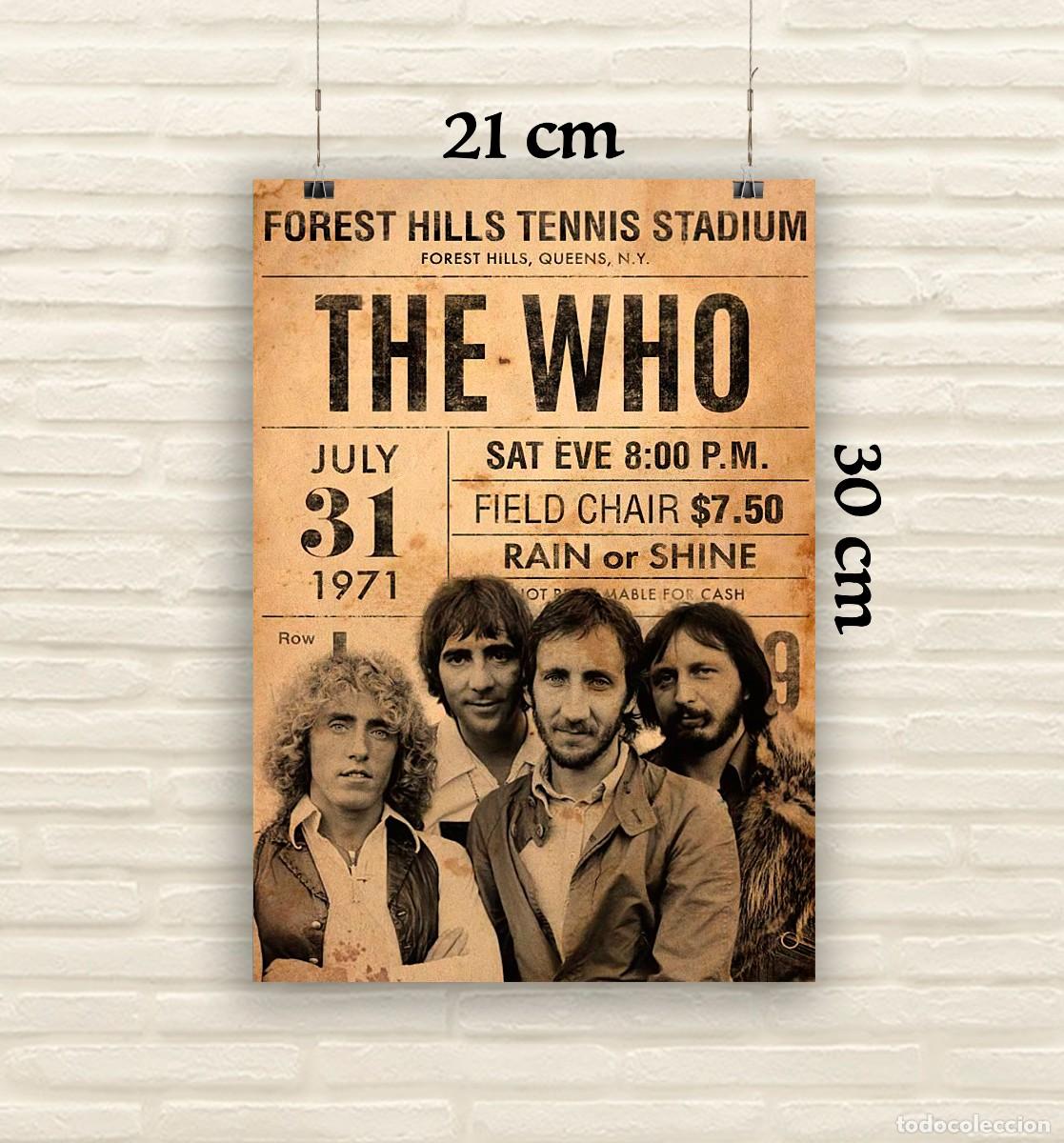 Fotos de Cantantes: The Who - In Concert - Reproducci&oacute;n P&oacute;ster - Tama&ntilde;o 21x30 cm