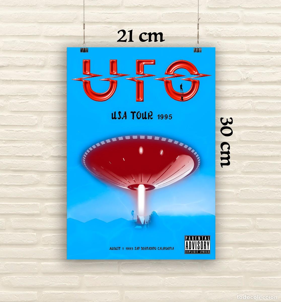 Fotos de Cantantes: UFO - USA Tour 95 - Reproducci&oacute;n P&oacute;ster - Tama&ntilde;o 21x30 cm