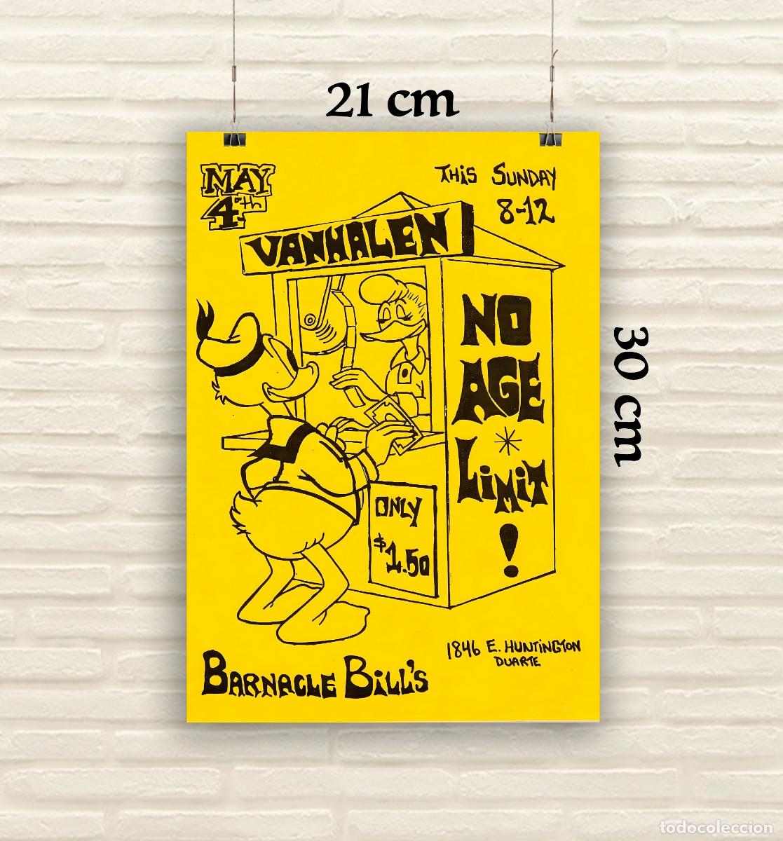 Fotos de Cantantes: Van Halen - No Age Limit - Reproducci&oacute;n P&oacute;ster - Tama&ntilde;o 21x30 cm