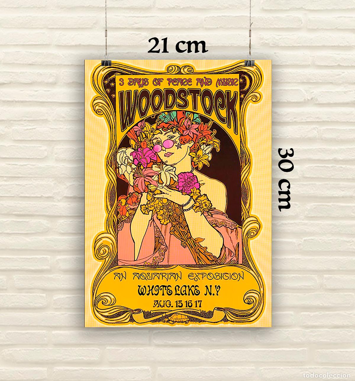 Fotos de Cantantes: Woodstock - Reproducci&oacute;n P&oacute;ster - Tama&ntilde;o 21x30 cm