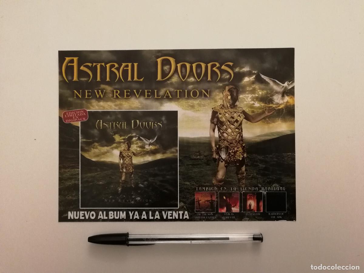 Fotos de Cantantes: ANUNCIO ACARTONADO - ASTRAL DOORS - MUSICA HEAVY METAL - PUBLICIDAD - NEW REVELATION