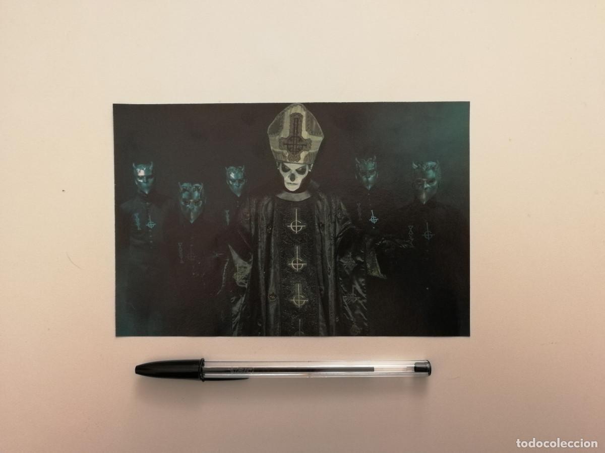Fotos de Cantantes: TARJETA ACARTONADA -13*18- GHOST - DOOM METAL HEAVY