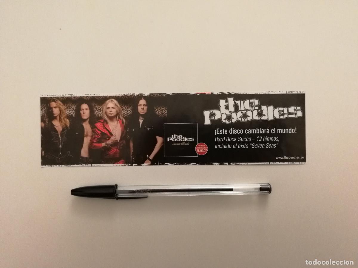 Fotos de Cantantes: ANUNCIO ACARTONADO - THE POODLES - MUSICA HARD ROCK - PUBLICIDAD - SWEET TRADE