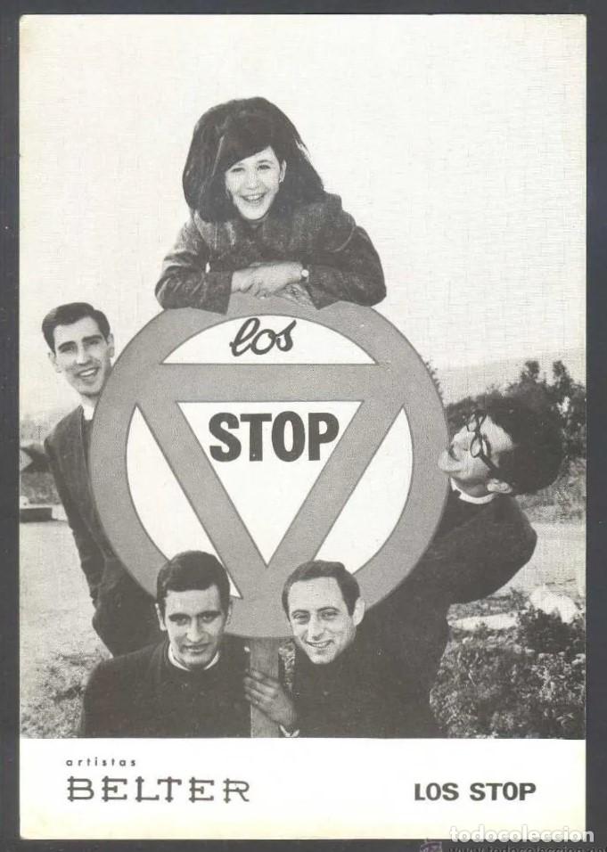 Fotos de Cantantes: *Los Stop* Impreso publicitario *Belter* Al dorso biograf&iacute;a.