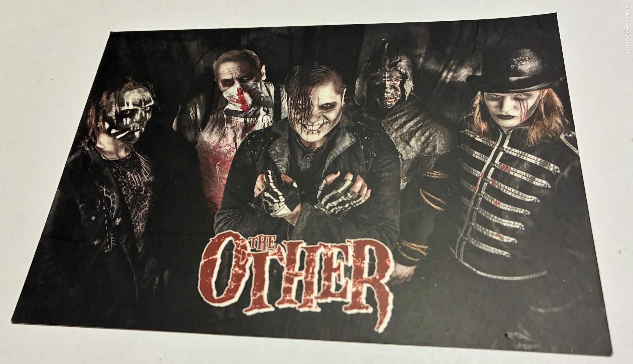 Fotos de Cantantes: POSTAL PROMOCIONAL GRUPO THE OTHER, Horror Punk