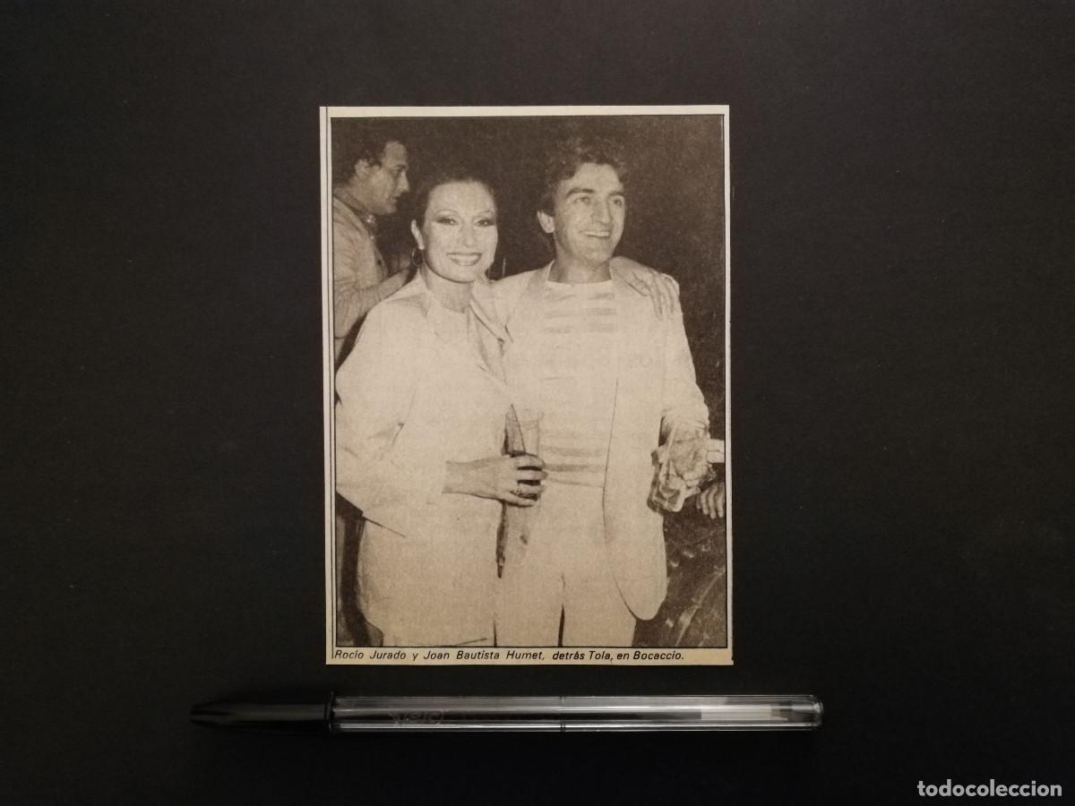 Fotos de Cantantes: TARJETA ACARTONADA -10*15- ROCIO JURADO - Joan Baptista Humet