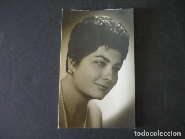 Fotos de Cantantes: SARA BASARAS SOPRANO ANTIGUA FOTOGRAFIA ORIGINAL 9 X 14 CM